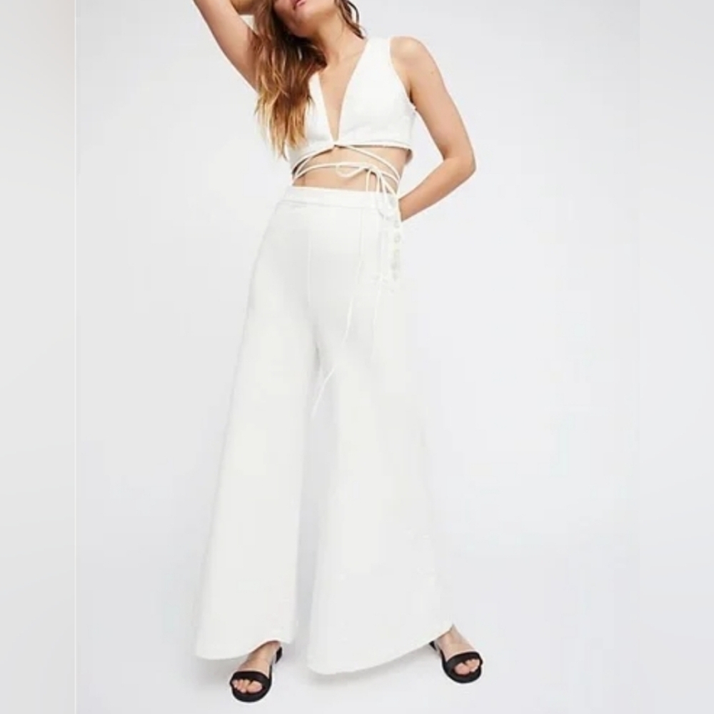 Free People Beach | (2) Cydney Set Wideleg & Crop Top